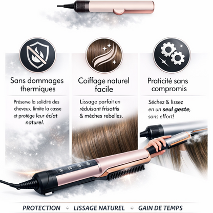 Lisseur Séchant 2 en 1- TurboLiss